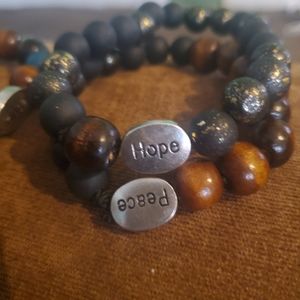 Bracelet and necklace